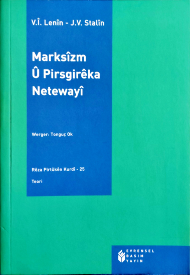 Marksîzm û Pirsgirêka Netewayî