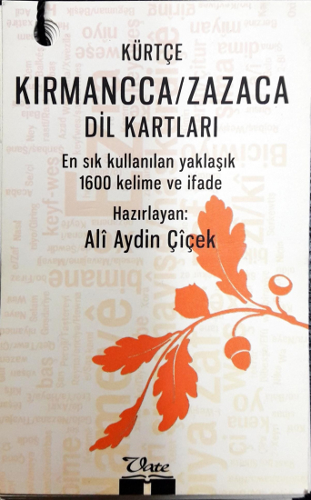 Zazaca/Kirmancca Dil Kartları