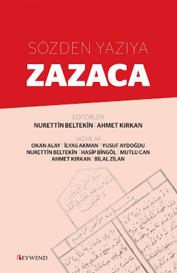 SÖZDEN YAZIYA ZAZACA